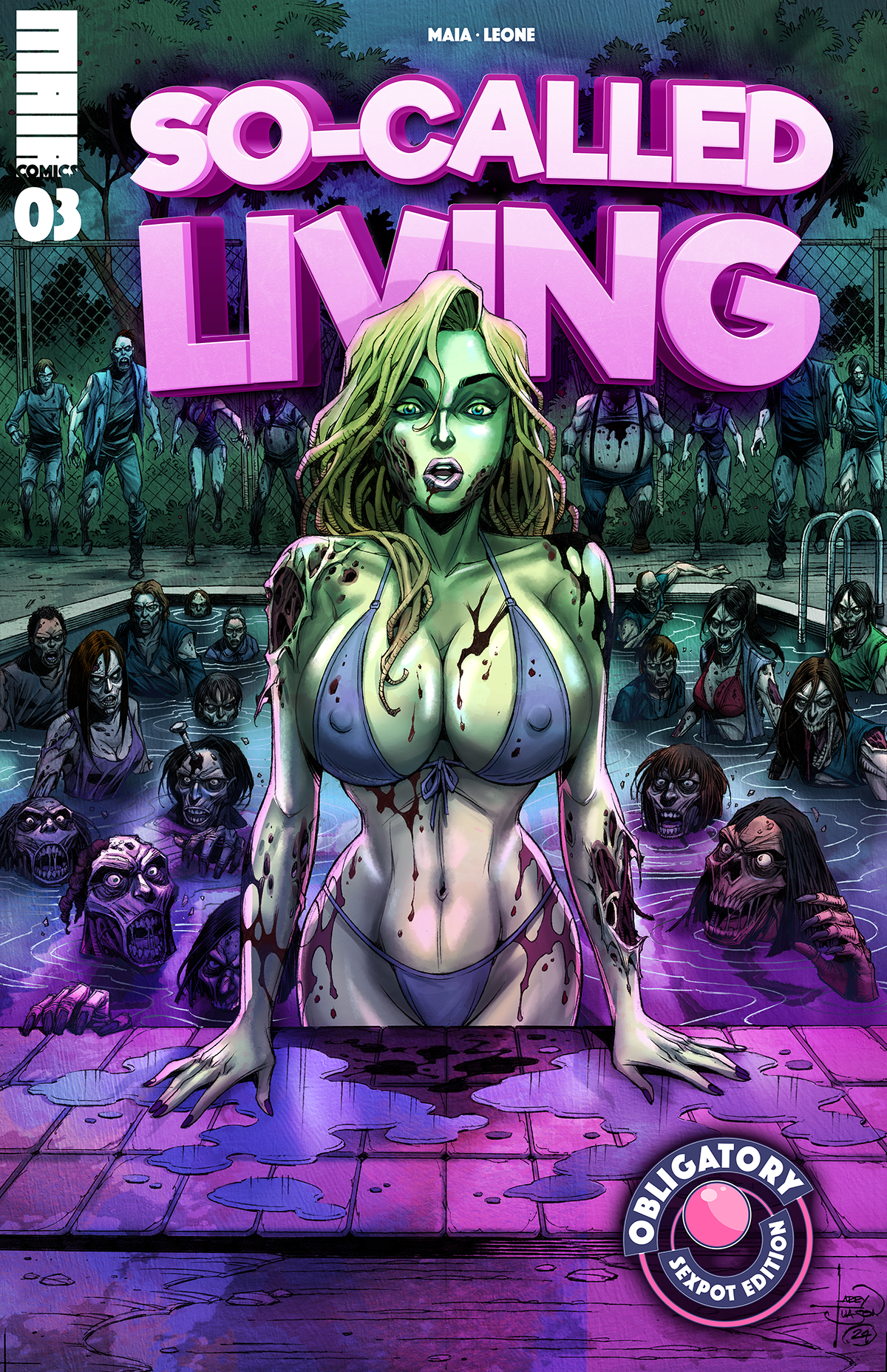 Book 3 Variant Cover: So-Called Living Comic Series