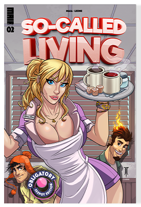 Jamie_Reihl_Sex_Pot_cover_So_Called_Living comic book guest artist book 2