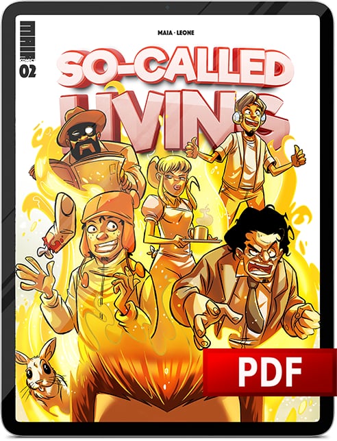 E-Book 2: So-Called Living Comic Series