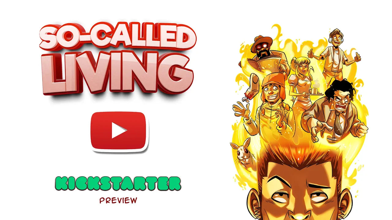 Load video: So-Called Living Comic Kickstarter Preview