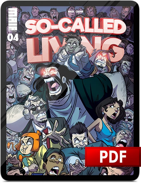 Book 4: So-Called Living Comic Series: E-Book Digital Download